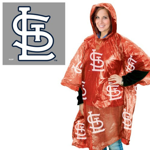 St. Louis Cardinals Rain Poncho-0