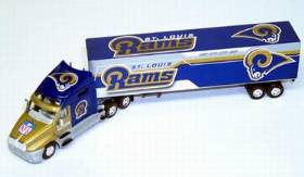 St. Louis Rams Fleer Collectibles 2002 Tractor Trailer - Team Fan Cave