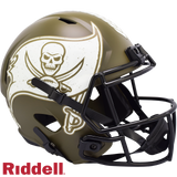 Tampa Bay Buccaneers Helmet Riddell Replica Full Size Speed Style Salute To Service-0