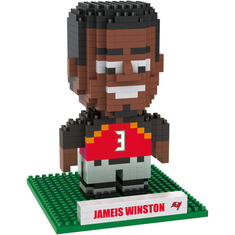 Tampa Bay Buccaneers Puzzle 3D BRXLZ Jameis Winston #3 Design - Team Fan Cave