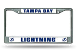 Tampa Bay Lightning License Plate Frame Chrome - Special Order