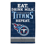 Tennessee Titans Baby Burp Cloth 10x17 - Team Fan Cave