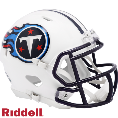 Tennessee Titans Helmet Riddell Replica Mini Speed Style 1999-2017 T/B-0