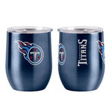 Tennessee Titans Travel Tumbler 16oz Stainless Steel Curved-0