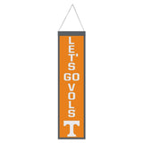 Tennessee Volunteers Banner Wool 8x32 Heritage Slogan Design - Special Order-0