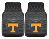 Tennessee Volunteers Heavy Duty 2-Piece Vinyl Car Mats - Team Fan Cave