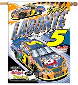 Terry Labonte Banner 27x37 Vertical - Team Fan Cave