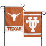 Texas Longhorns Flag 12x18 Garden Style 2 Sided