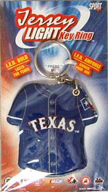 Texas Rangers Keychain - Jersey Keylight - Team Fan Cave