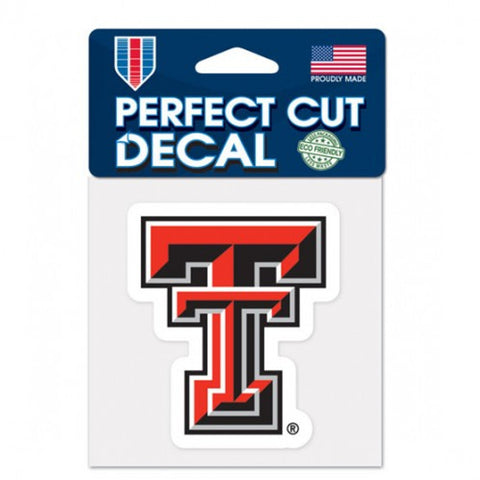 Texas Tech Red Raiders Decal 4x4 Perfect Cut Color-0