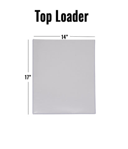 Top Loader - 14 x 17 - (10 per pack)