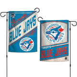 Toronto Blue Jays Flag 12x18 Garden Style 2 Sided Cooperstown-0