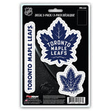 Toronto Maple Leafs Decal Die Cut Team 3 Pack - Team Fan Cave