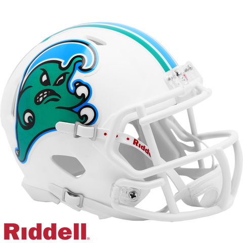 Tulane Green Wave Helmet Riddell Replica Mini Speed Style-0