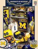 Michigan Wolverines Puzzle 500 Piece Locker Room-0