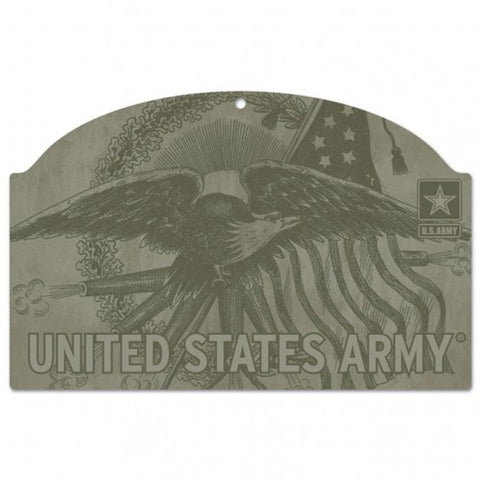 US Army Eagle 11x17 Wood Sign - Special Order-0