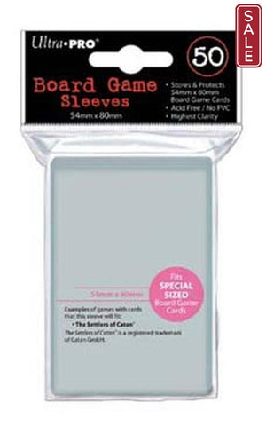 Ultra Pro Board Game Sleeve - 54mm x 80mm - 50pk - Special Order