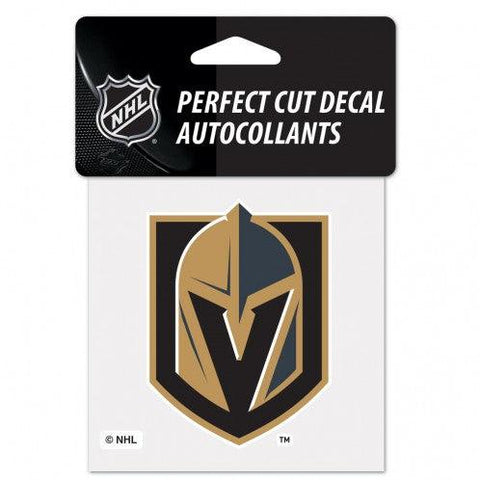 Vegas Golden Knights Decal 4x4 Perfect Cut Color - Team Fan Cave