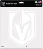 Vegas Golden Knights Decal 4x4 Perfect Cut White - Team Fan Cave