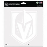 Vegas Golden Knights Decal 8x8 Perfect Cut White - Team Fan Cave