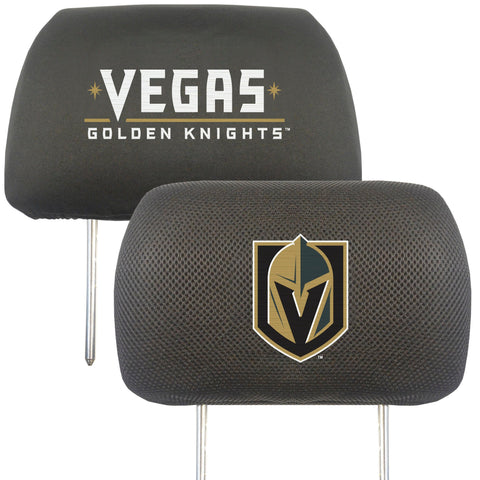 Vegas Golden Knights Headrest Covers FanMats - Team Fan Cave