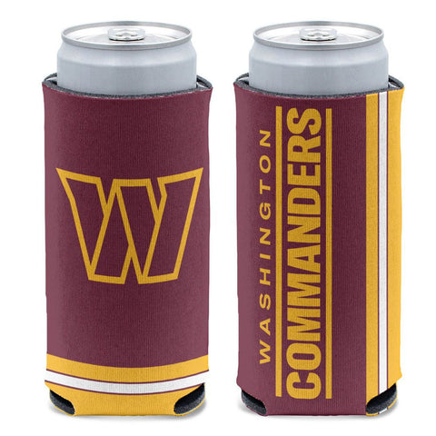 Washington Commanders Team Can Cooler Slim Can Design-0