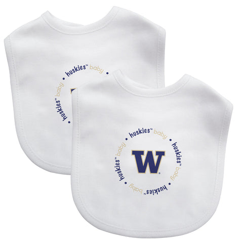 Washington Huskies Baby Bib 2 Pack-0