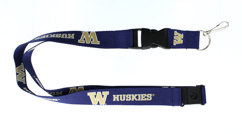 Washington Huskies Lanyard - Purple - Team Fan Cave