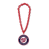 Washington Nationals Necklace Big Fan Chain-0