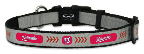 Washington Nationals Reflective Small Baseball Collar - Team Fan Cave