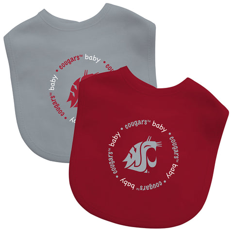 Washington State Cougars Baby Bib 2 Pack-0