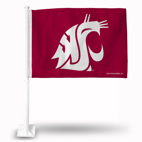 Washington State Cougars Flag Car-0