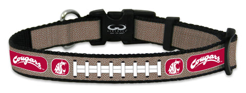 Washington State Cougars Reflective Toy Football Collar - Team Fan Cave