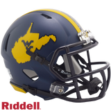 West Virginia Mountaineers Helmet Riddell Replica Mini Speed Style Country Roads 2023-0