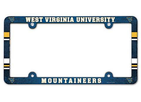 West Virginia Mountaineers License Plate Frame - Full Color-0