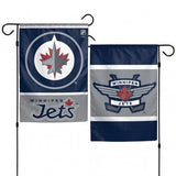 Winnipeg Jets Flag 12x18 Garden Style 2 Sided - Team Fan Cave