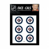 Winnipeg Jets Tattoo Face Cals Special Order