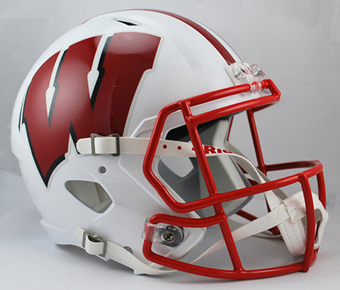 Wisconsin Badgers Deluxe Replica Speed Helmet-0