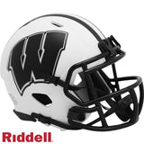 Wisconsin Badgers Helmet Riddell Replica Mini Speed Style Lunar Eclipse Alternate-0