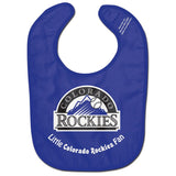 Colorado Rockies Baby Bib All Pro Style Special Order-0
