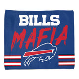 Buffalo Bills Towel 15x18 Rally Style Full Color Bills Mafia Design-0
