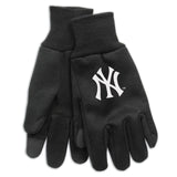 New York Yankees Gloves Technology Style Adult Size-0