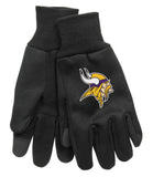 Minnesota Vikings Gloves Technology Style Adult Size-0