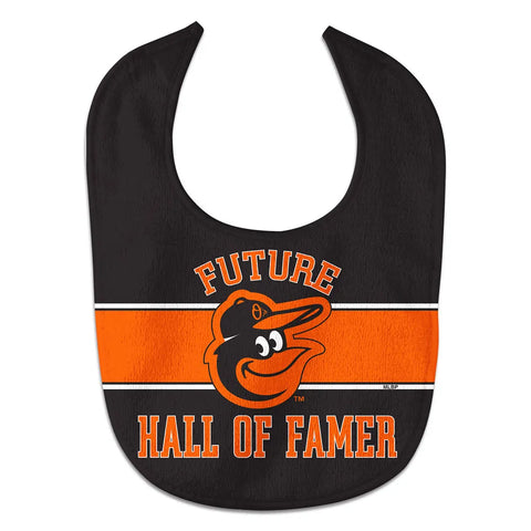 Baltimore Orioles Baby Bib All Pro Style Future Hall of Famer - Special Order-0