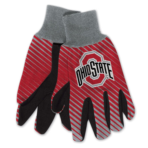 Ohio State Buckeyes Two Tone Gloves - Adult-0