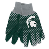 Michigan State Spartans Two Tone Gloves - Adult-0