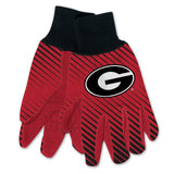 Georgia Bulldogs Two Tone Gloves - Adult - New Logo-0