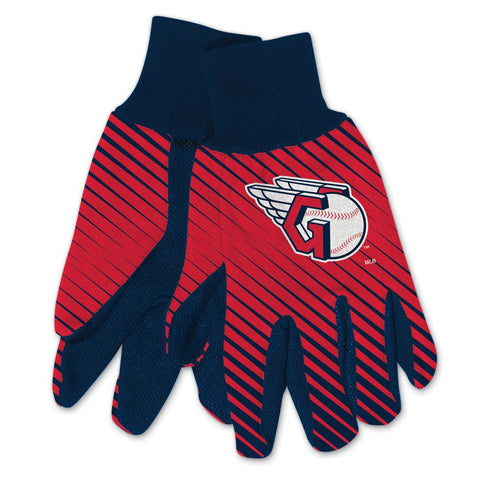 Cleveland Guardians Gloves Two Tone Style Adult Size-0