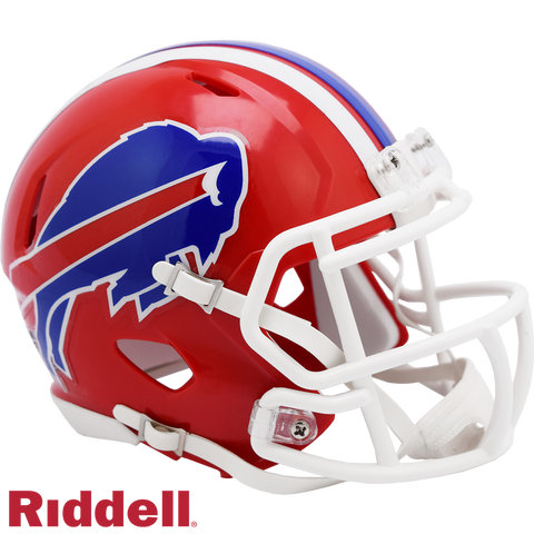 Buffalo Bills Helmet Riddell Replica Mini Speed Style 1987-2001 T/B-0