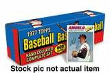 Corrected lower-profile 1977 baseball box